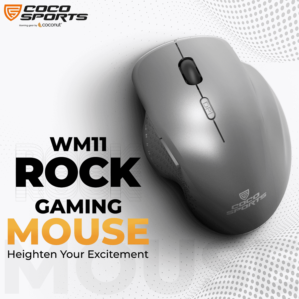 Rock Ergonomic Wireless Mouse