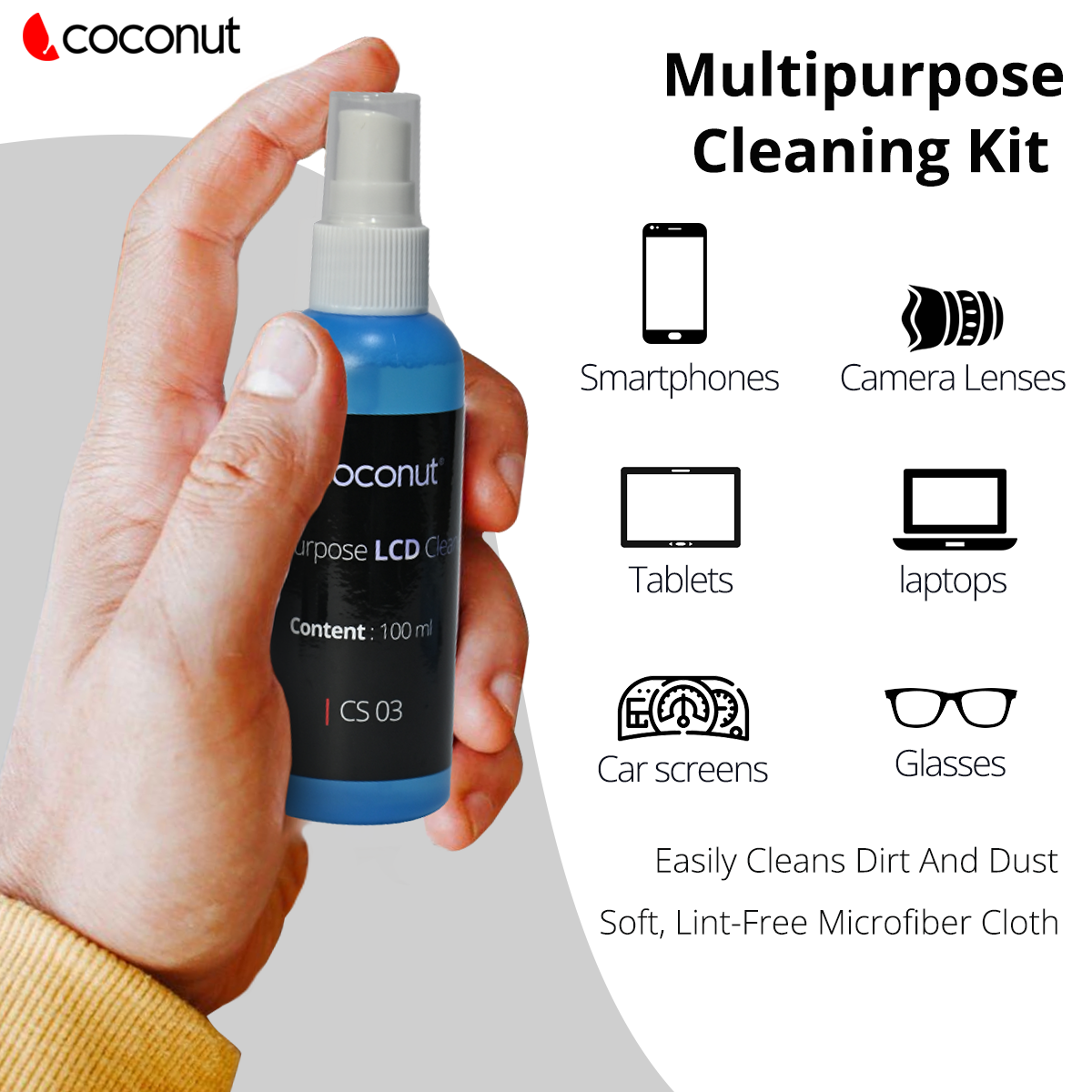 CS03 - 4 in 1 Cleaning Kit