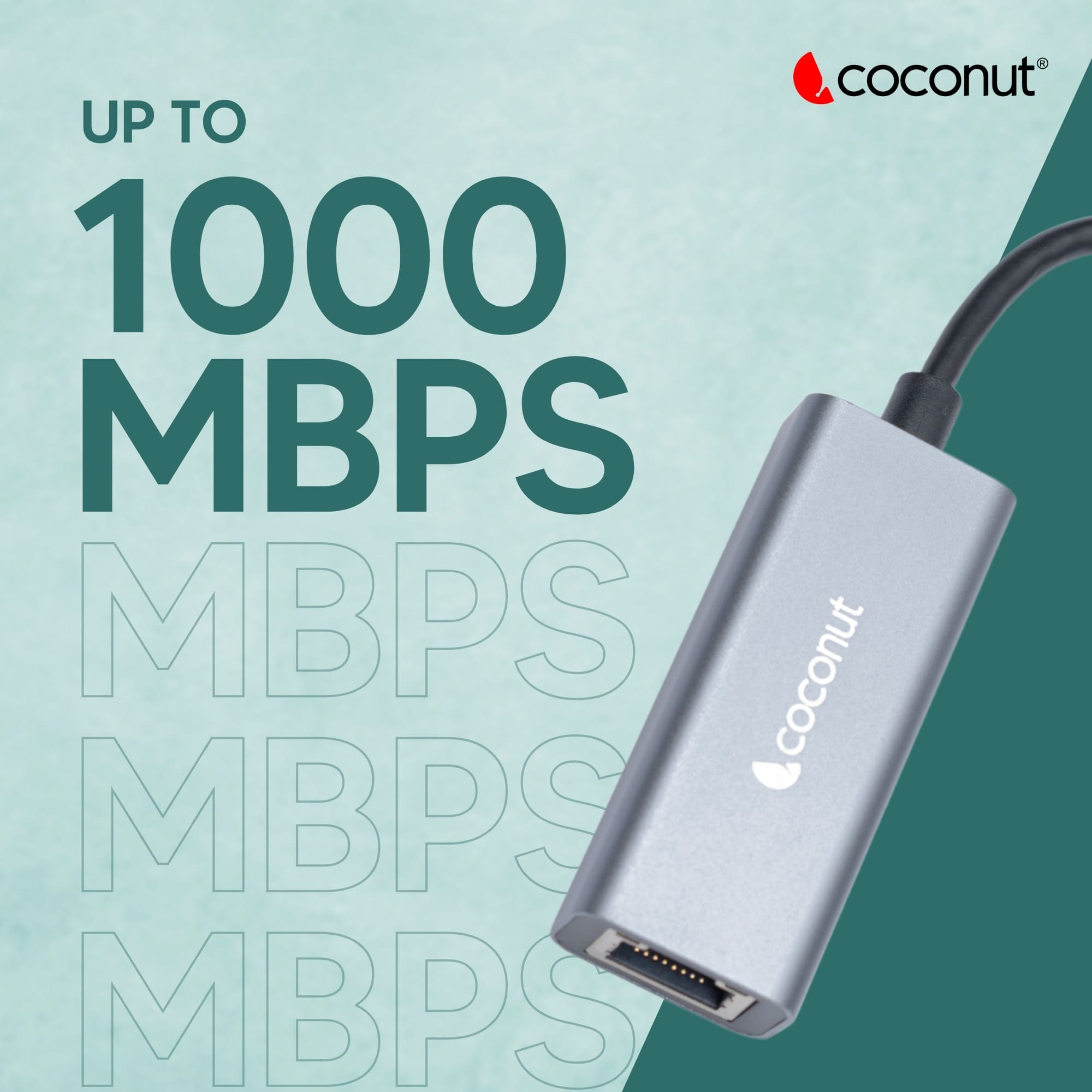 GLM03 USB LAN adapter for fast and reliable wired internet connection