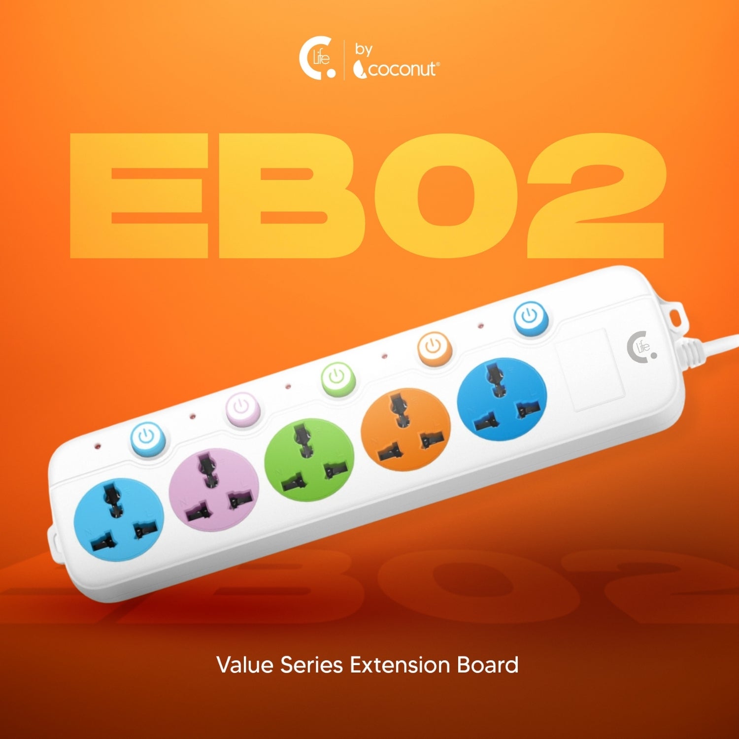 High-Quality Extension Sockets | Coconut Life