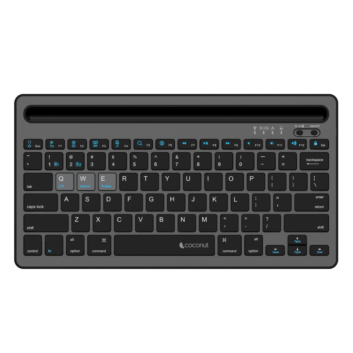 Wireless Evolve multi-device keyboard for seamless device switching