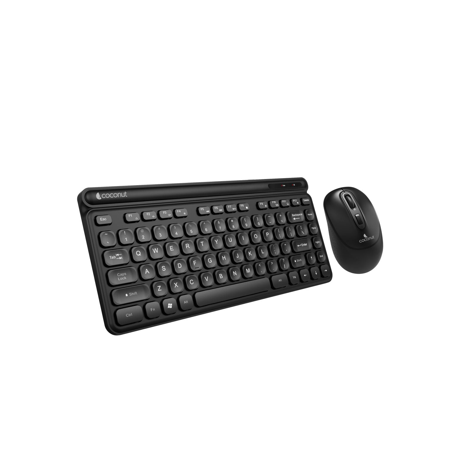Quartz Wireless Keyboard and Mouse Combo with sleek design