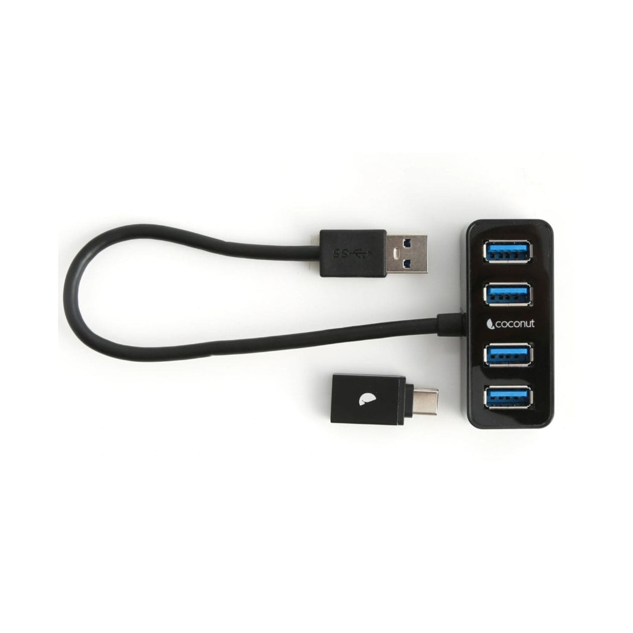 UH11 Earth 4-Port USB 3.0 Hub for fast data transfer and charging