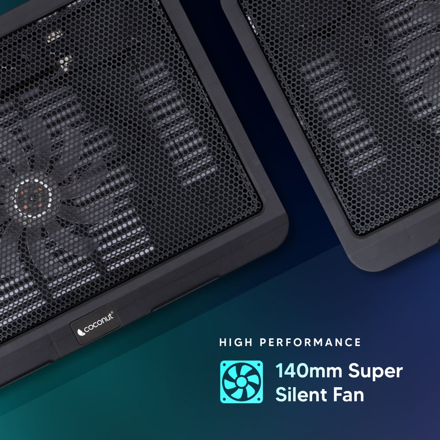 Folow 11 Laptop Cooler Pad with sleek design and cooling fans