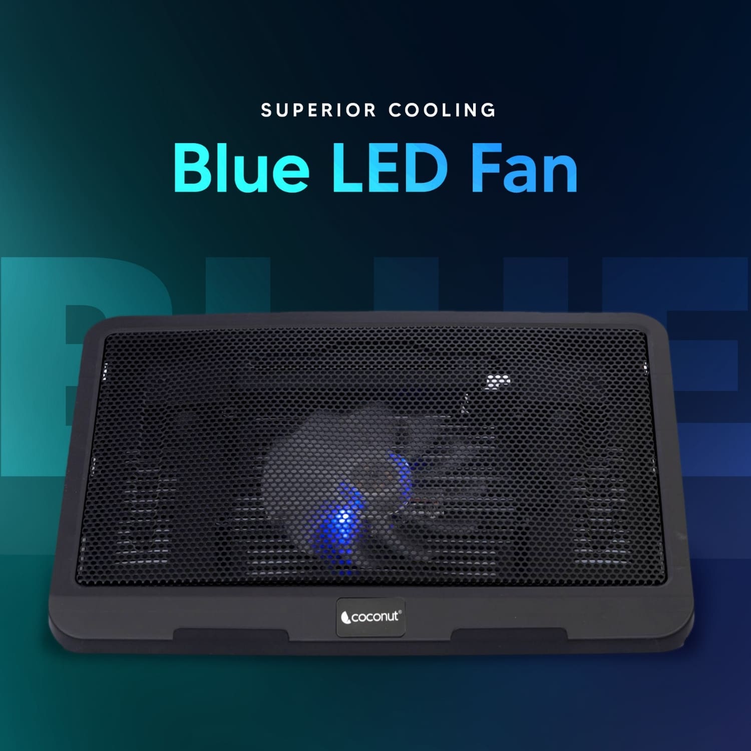 Folow 11 Laptop Cooler Pad with sleek design and cooling fans