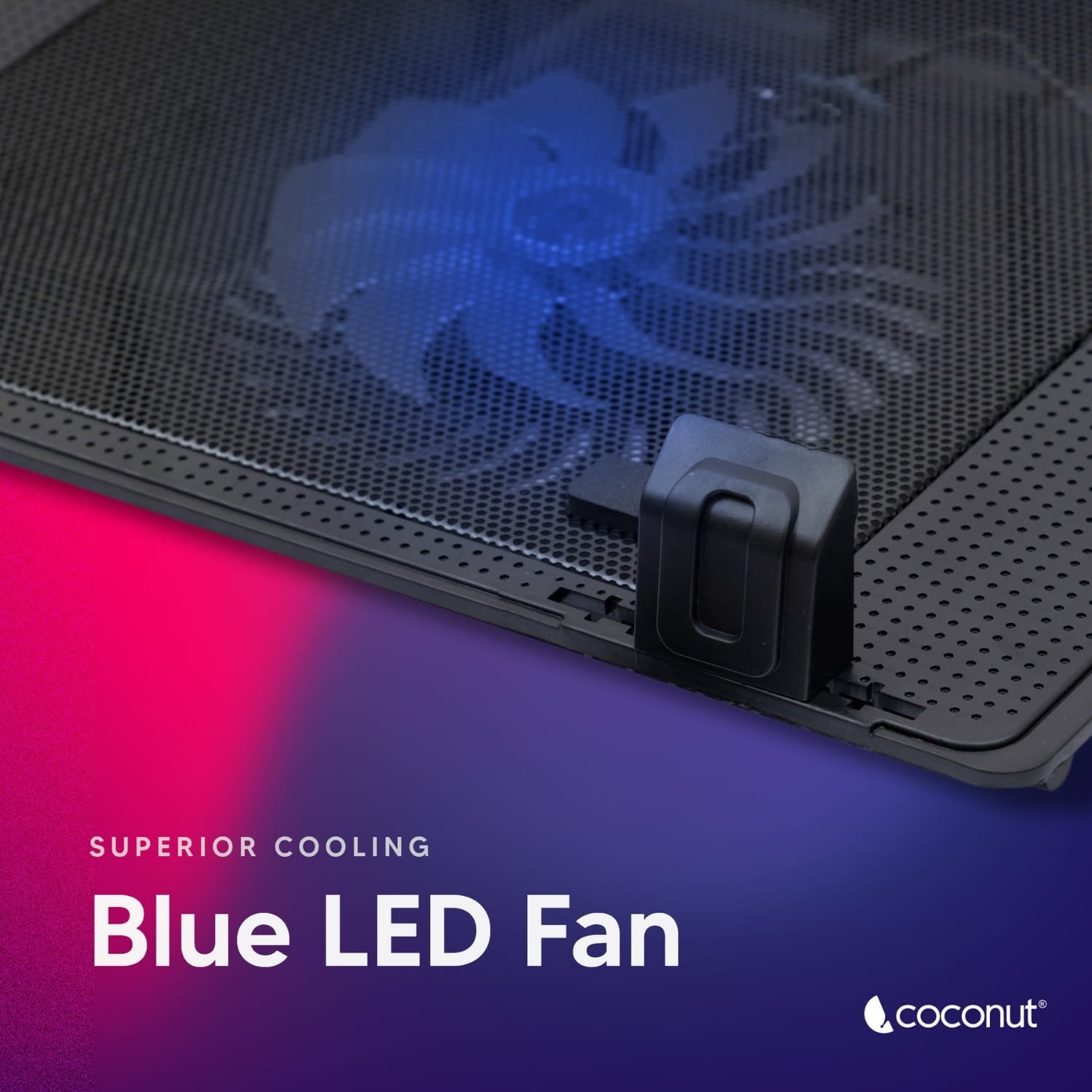 Flow 12 Laptop Cooler Pad for enhanced cooling and heat dissipation