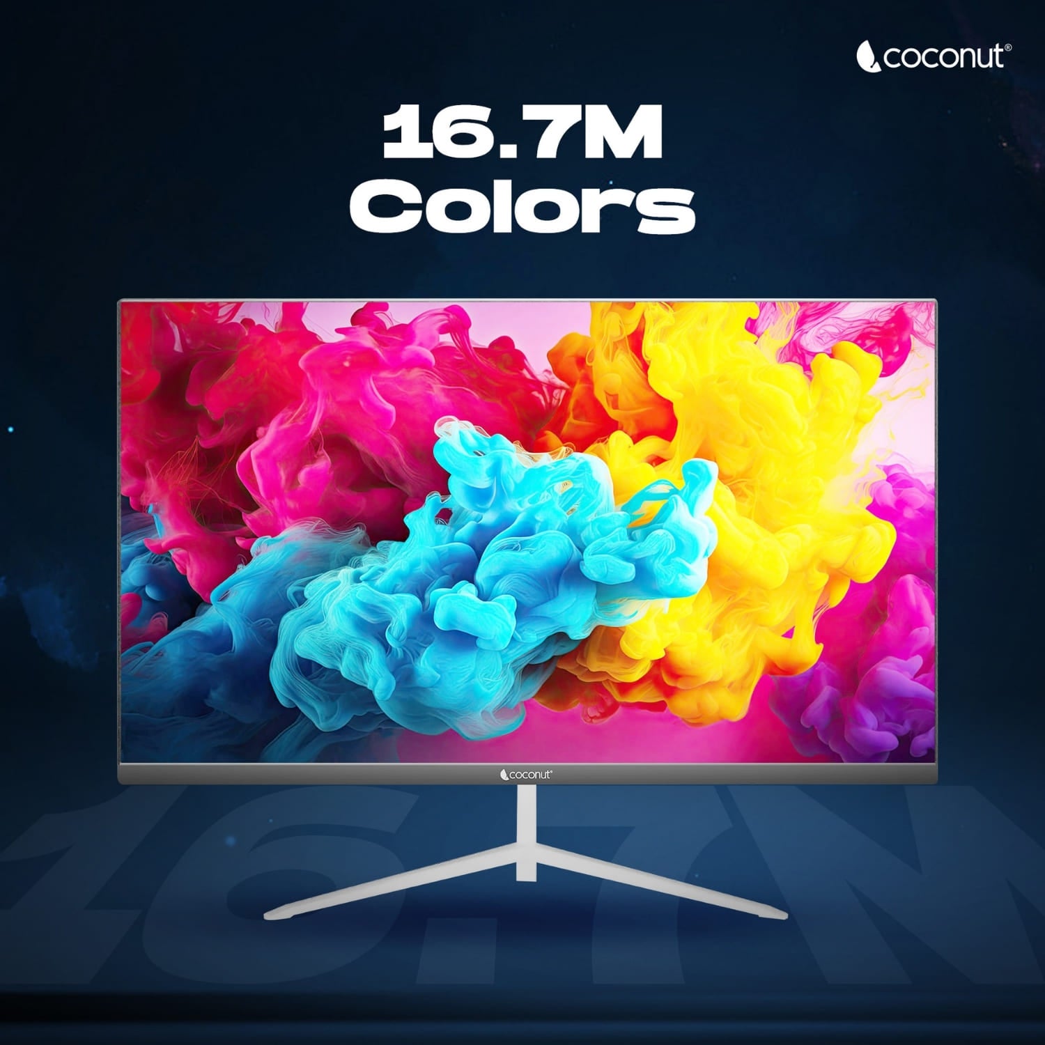 27" LED Frameless Ultra Slim HD Monitor, 75Hz, 1080p