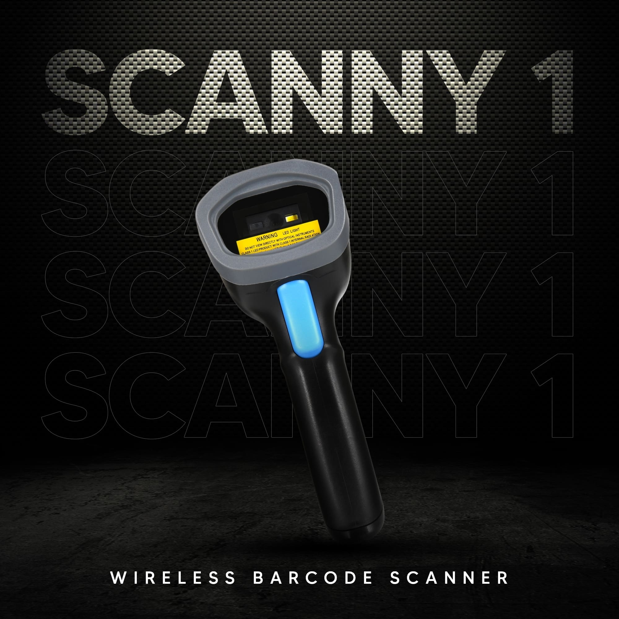 SCANNY 1 Wireless 1D/2D Scanner, compact and efficient barcode reader