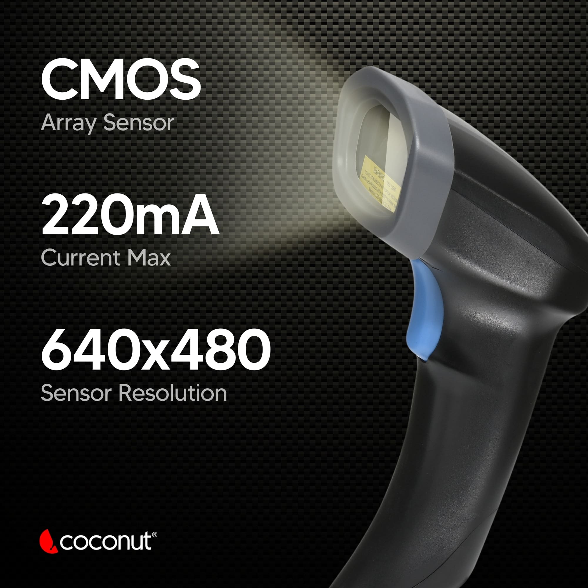 SCANNY 1 Wireless 1D/2D Scanner, compact and efficient barcode reader
