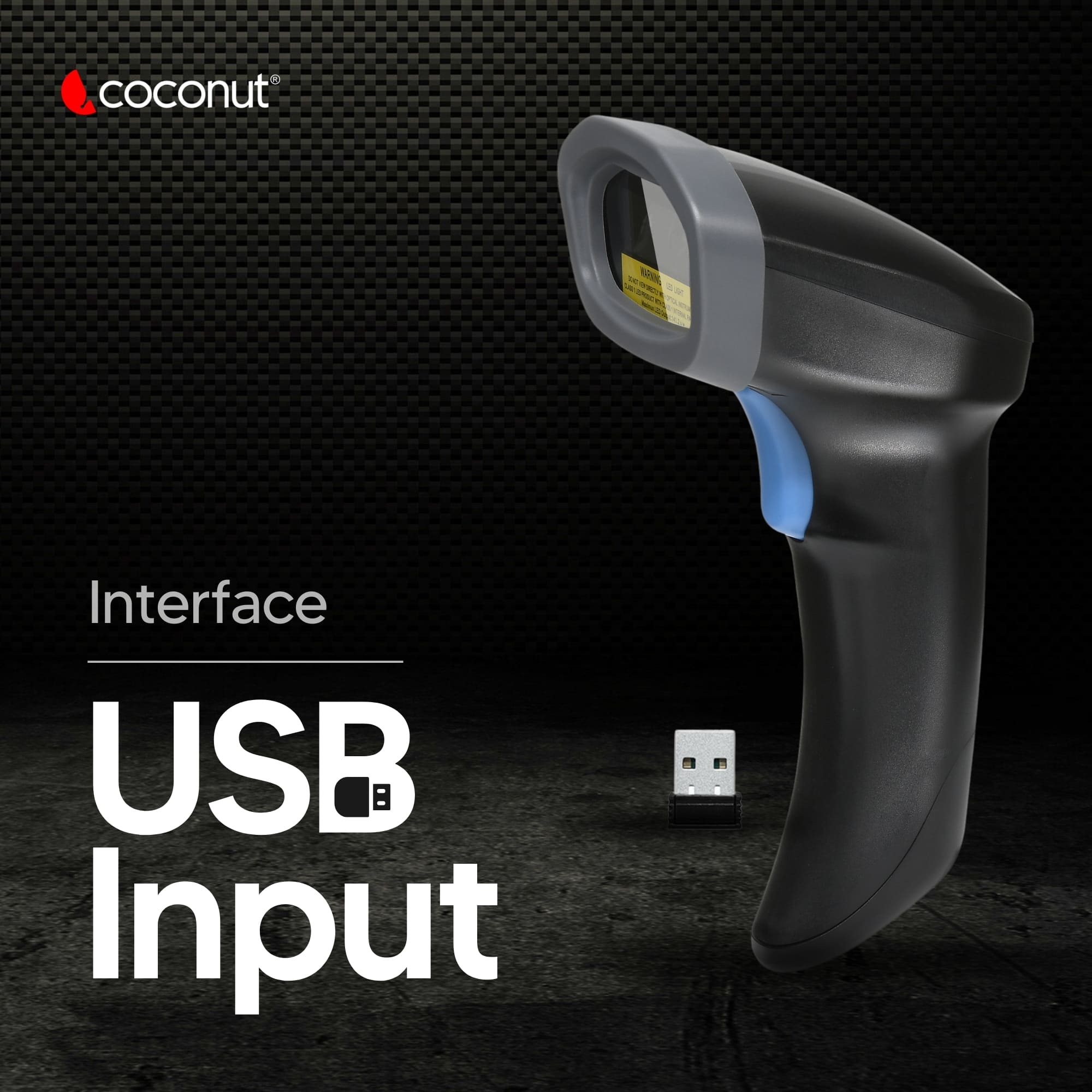 SCANNY 1 Wireless 1D/2D Scanner, compact and efficient barcode reader