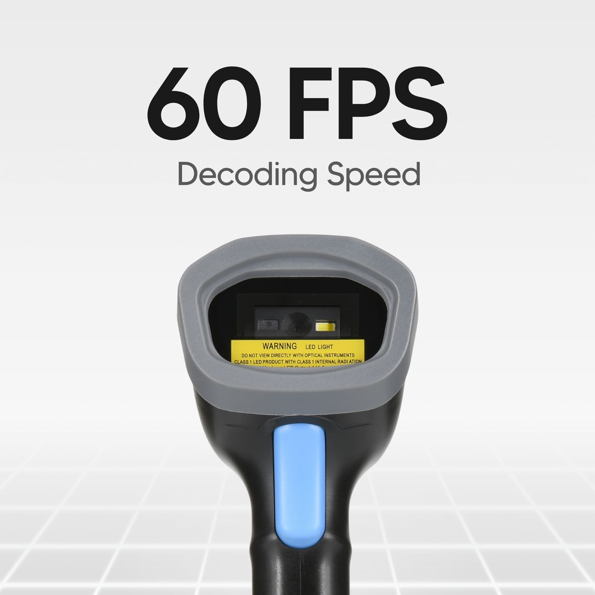 SCANNY 2 Wireless 1D/2D Scanner with sleek design and compact build