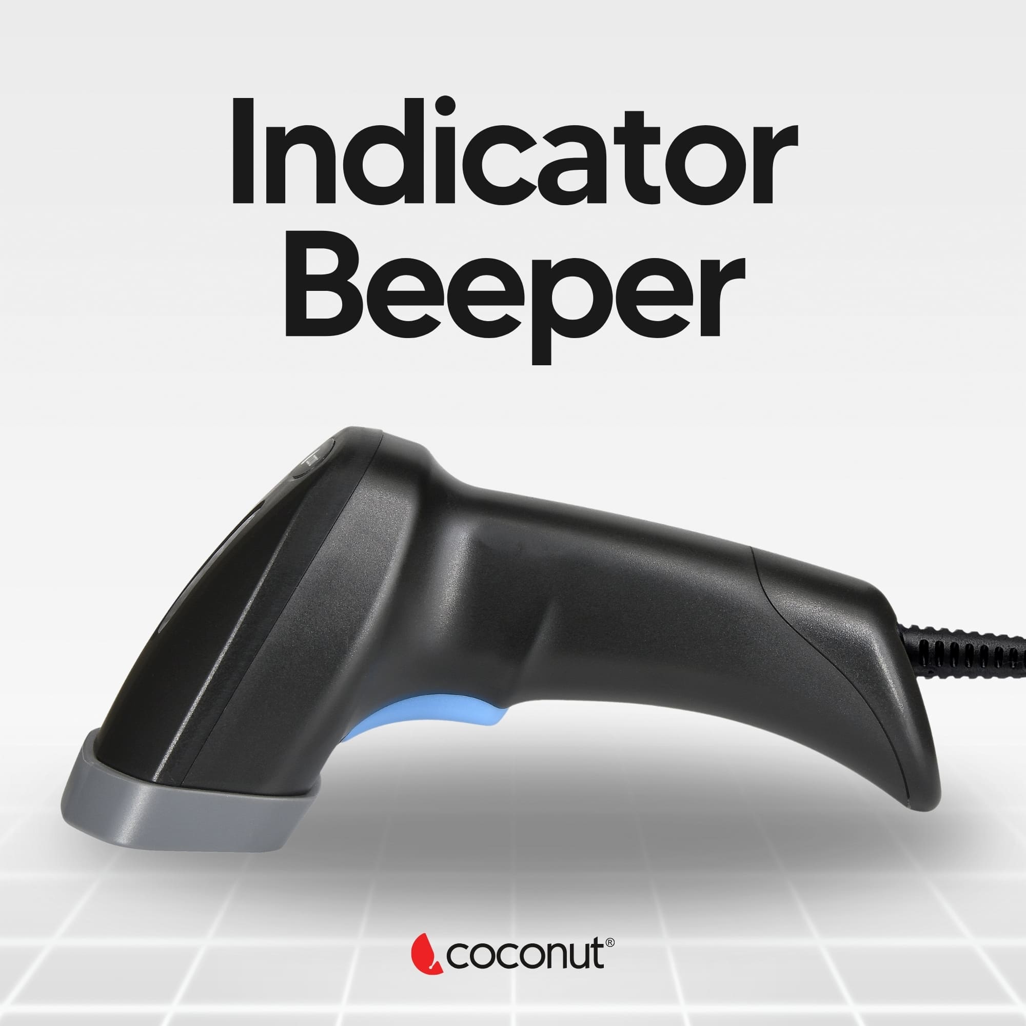 SCANNY 2 Wireless 1D/2D Scanner with sleek design and compact build