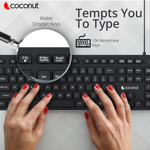 Mango Wired Combo, Full Sized Keyboard Mouse Combo