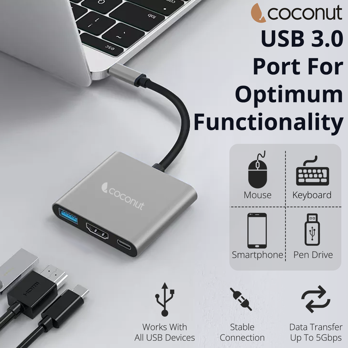 USB Type-C to HDMI