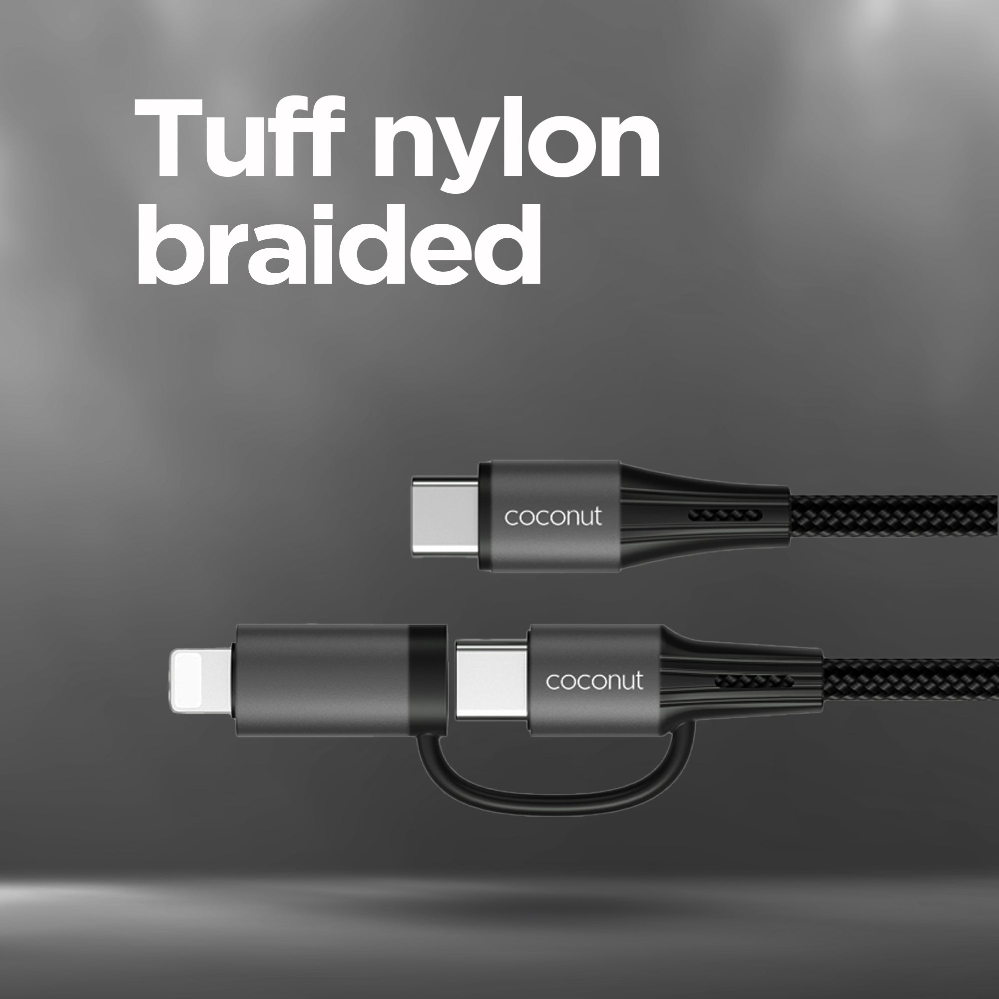 1M C19 2-in-1 Fast Charging Cable for Multiple Devices