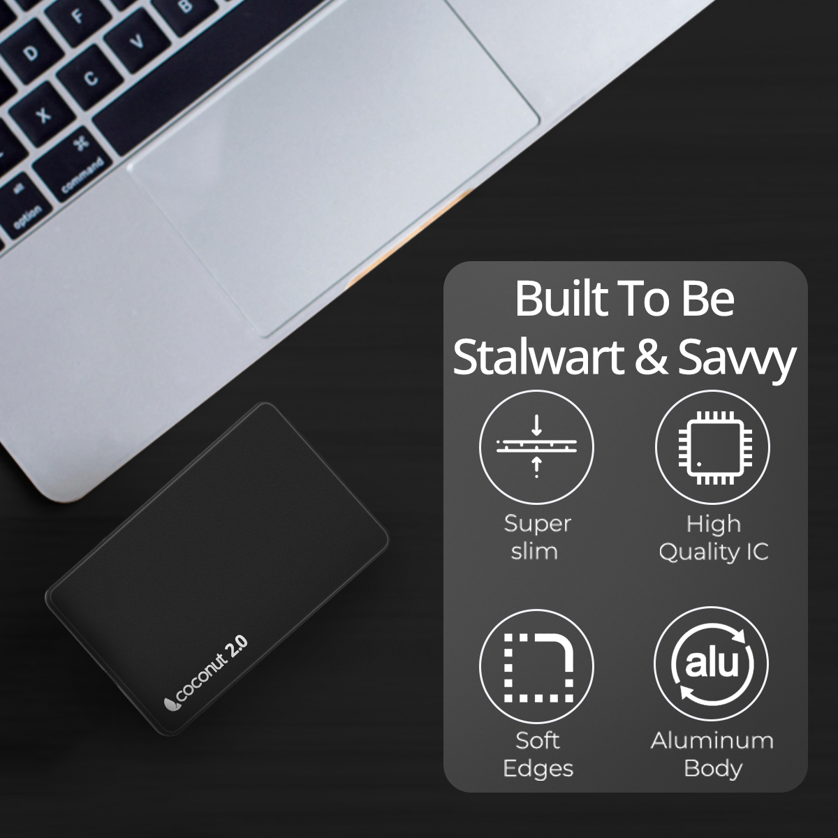 SC10 2.5-inch HDD/SSD metal USB 2.0 SATA casing, durable design
