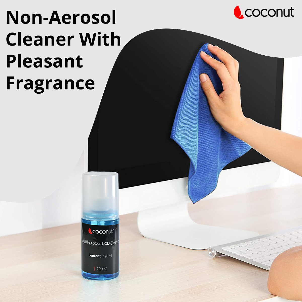 CS02 2-in-1 cleaning kit for gadgets and electronics