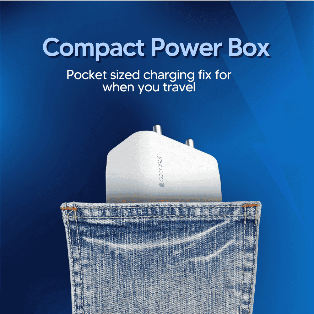 ACCO Adapter 100-240V 50/60Hz with 1USB A, 20W power