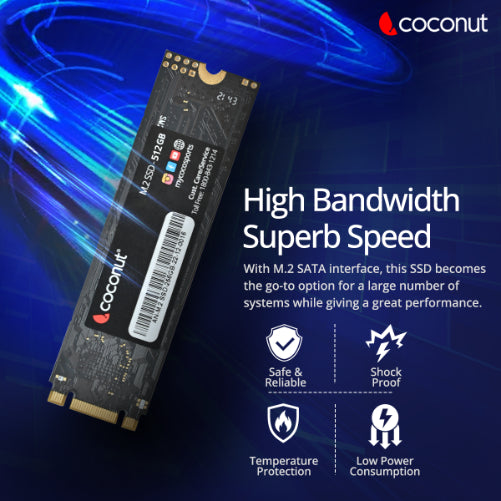 128GB M.2 SSD (2280) for fast storage upgrade