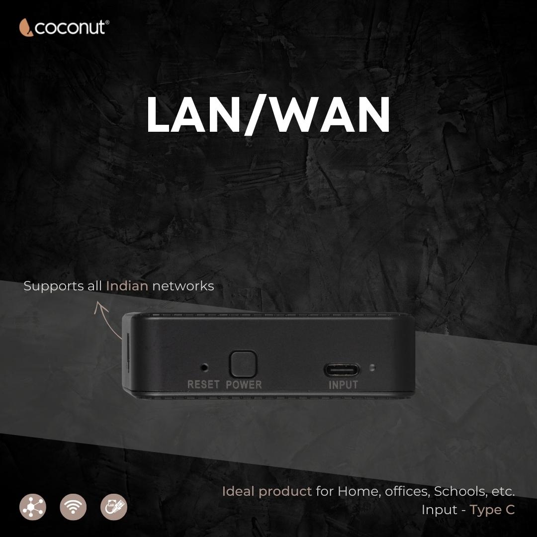 Porto 4G wireless router with LAN ports for high-speed connectivity