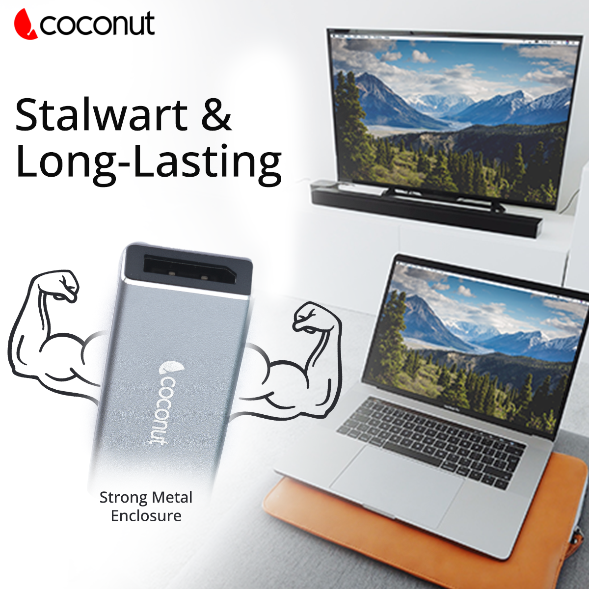 Type C to 4K HDMI Adapter for high-quality video output