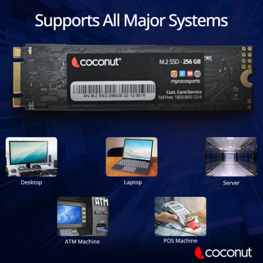 256GB M.2 SSD (2280) for fast storage and performance