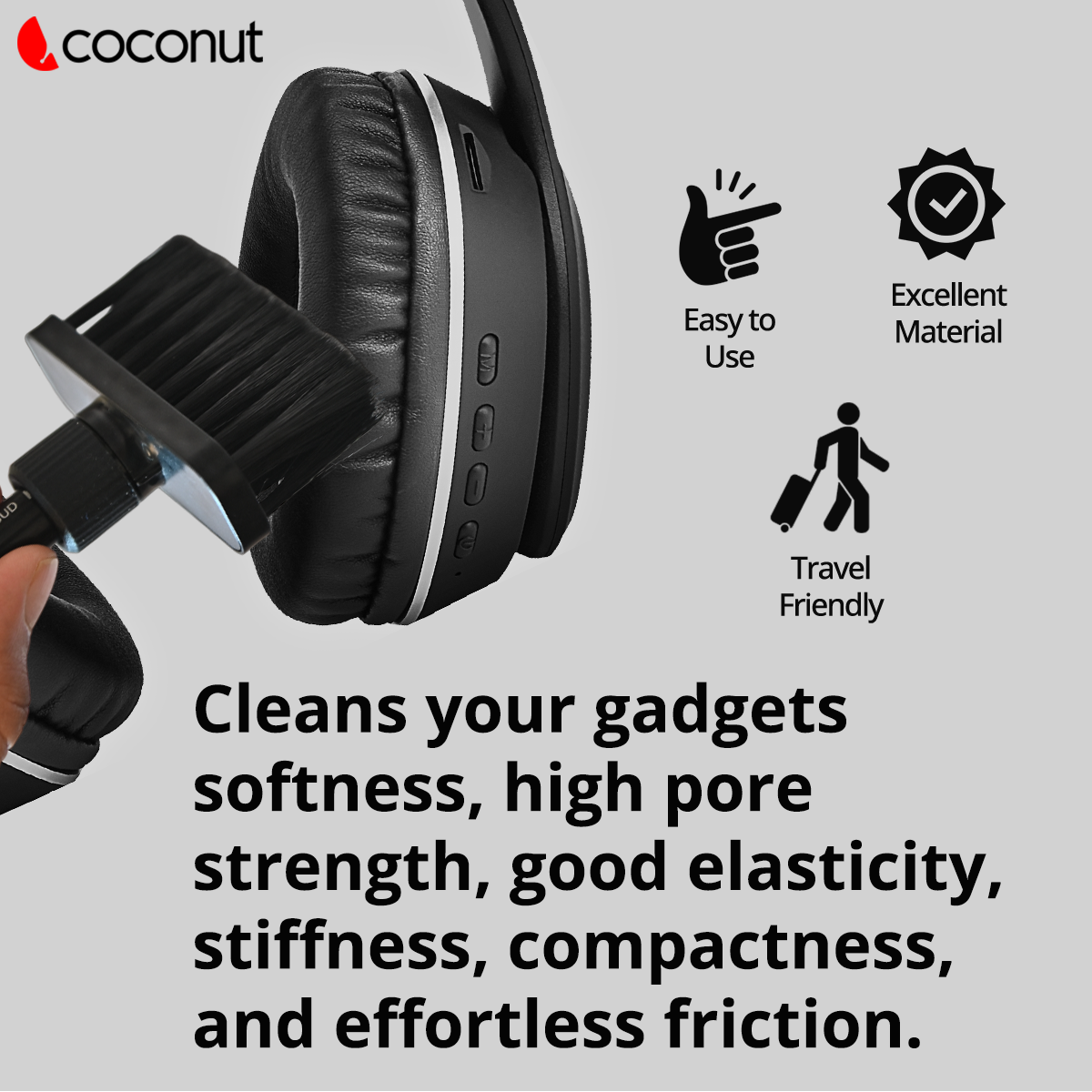 CS05 5-in-1 cleaning brush for efficient device cleaning