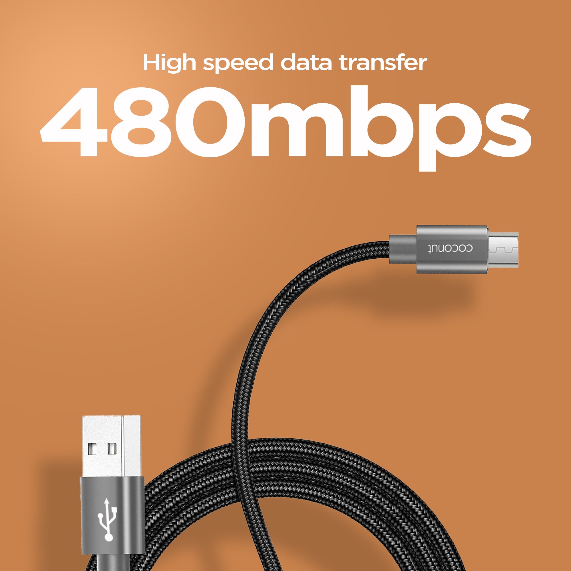 1M C12 Micro USB Charge & Sync Cable for devices