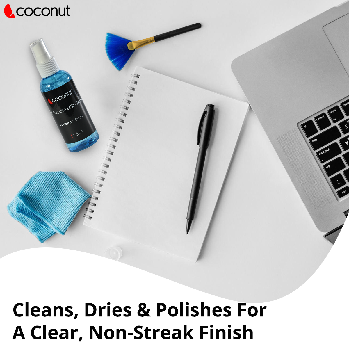 CS01 3-in-1 Cleaning Kit for gadgets and electronic devices
