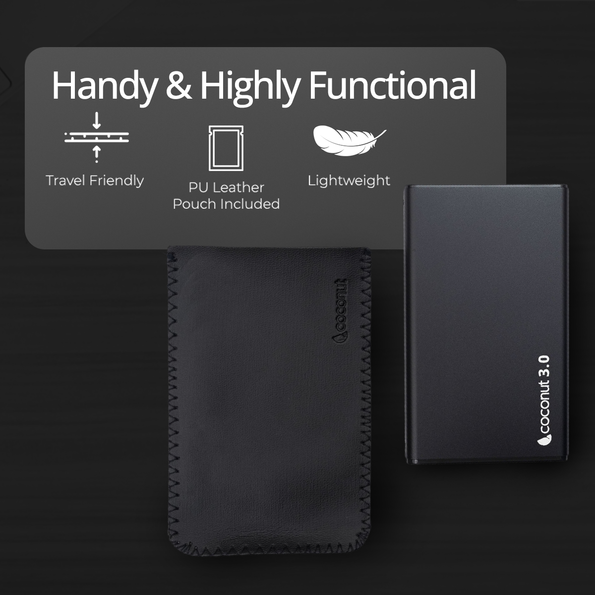 SC10 2.5-inch HDD/SSD metal USB 2.0 SATA casing, durable design