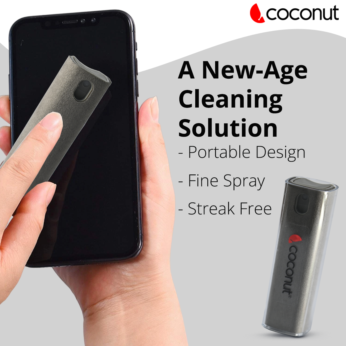 CS04 All-in-One Portable Screen Cleaner for devices