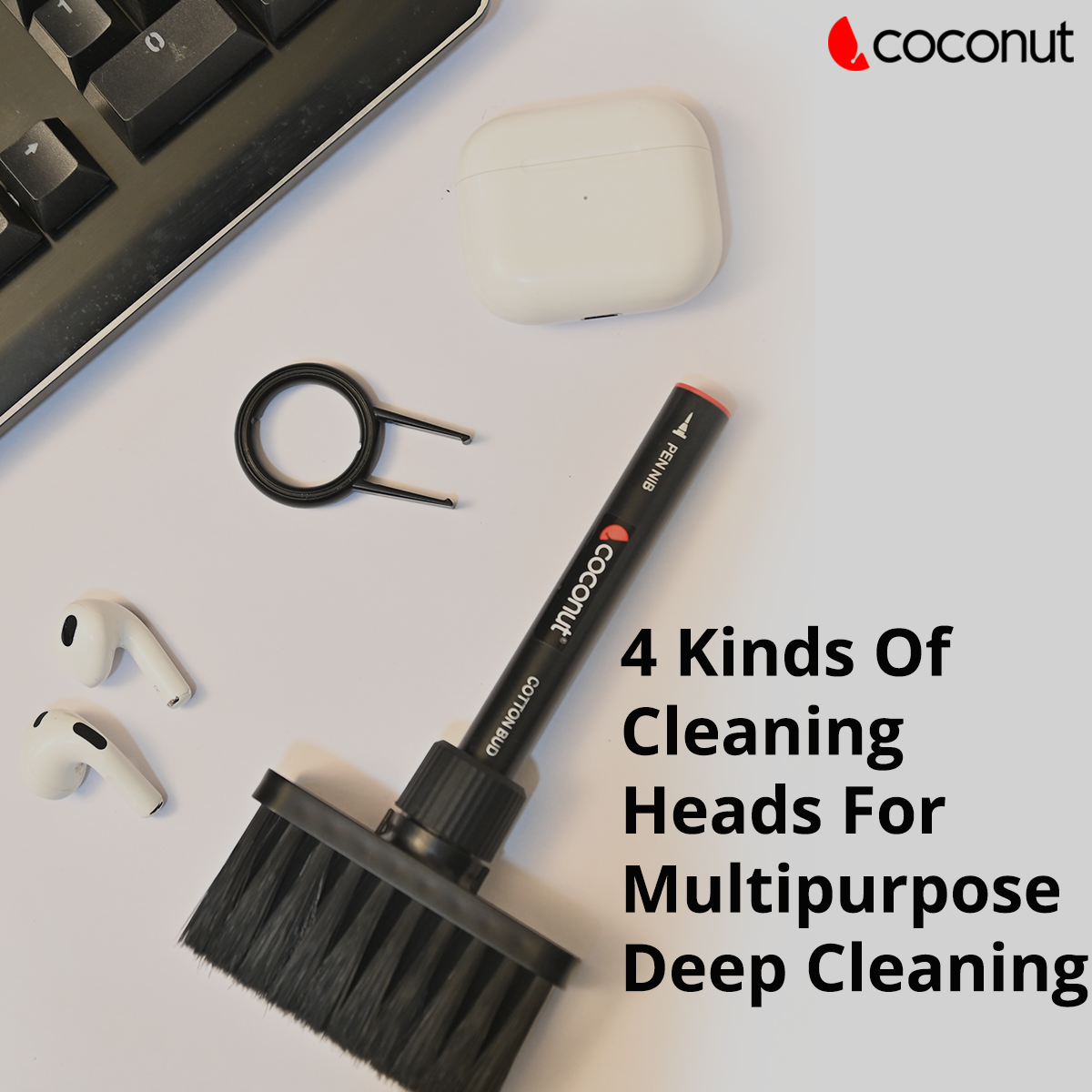 CS05 5-in-1 cleaning brush for efficient device cleaning