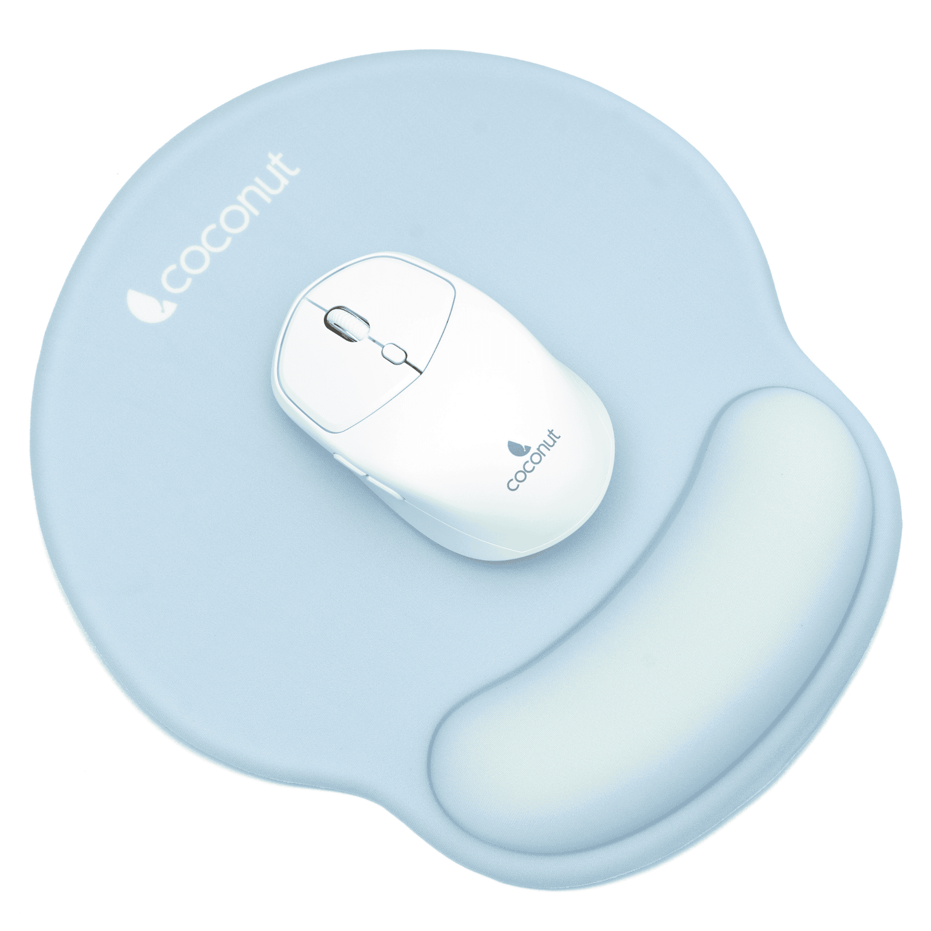 MP04 Gel Mouse Pad with wrist rest for ergonomic support and comfort