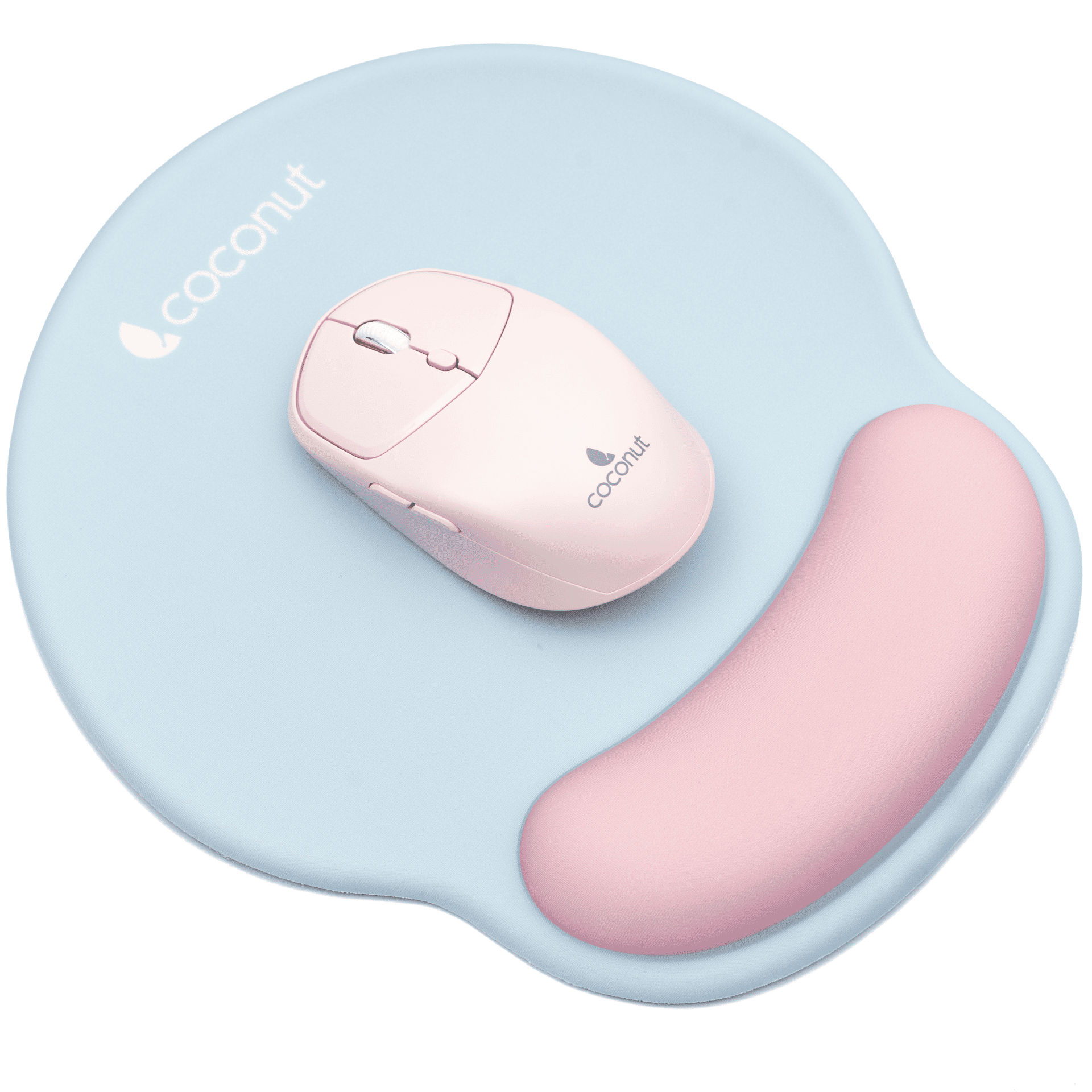 MP04 Gel Mouse Pad with wrist rest for ergonomic support and comfort