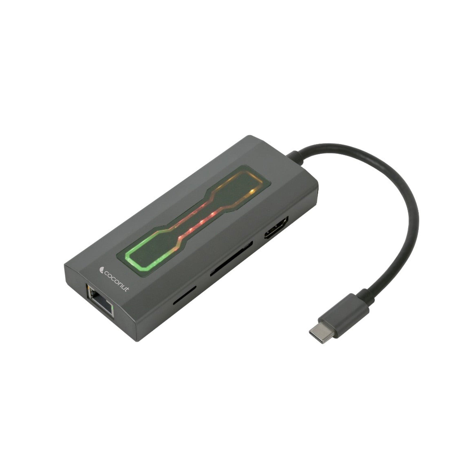 7-in-1 Dock C RGB Type-C Hub | Multiport Docking Station