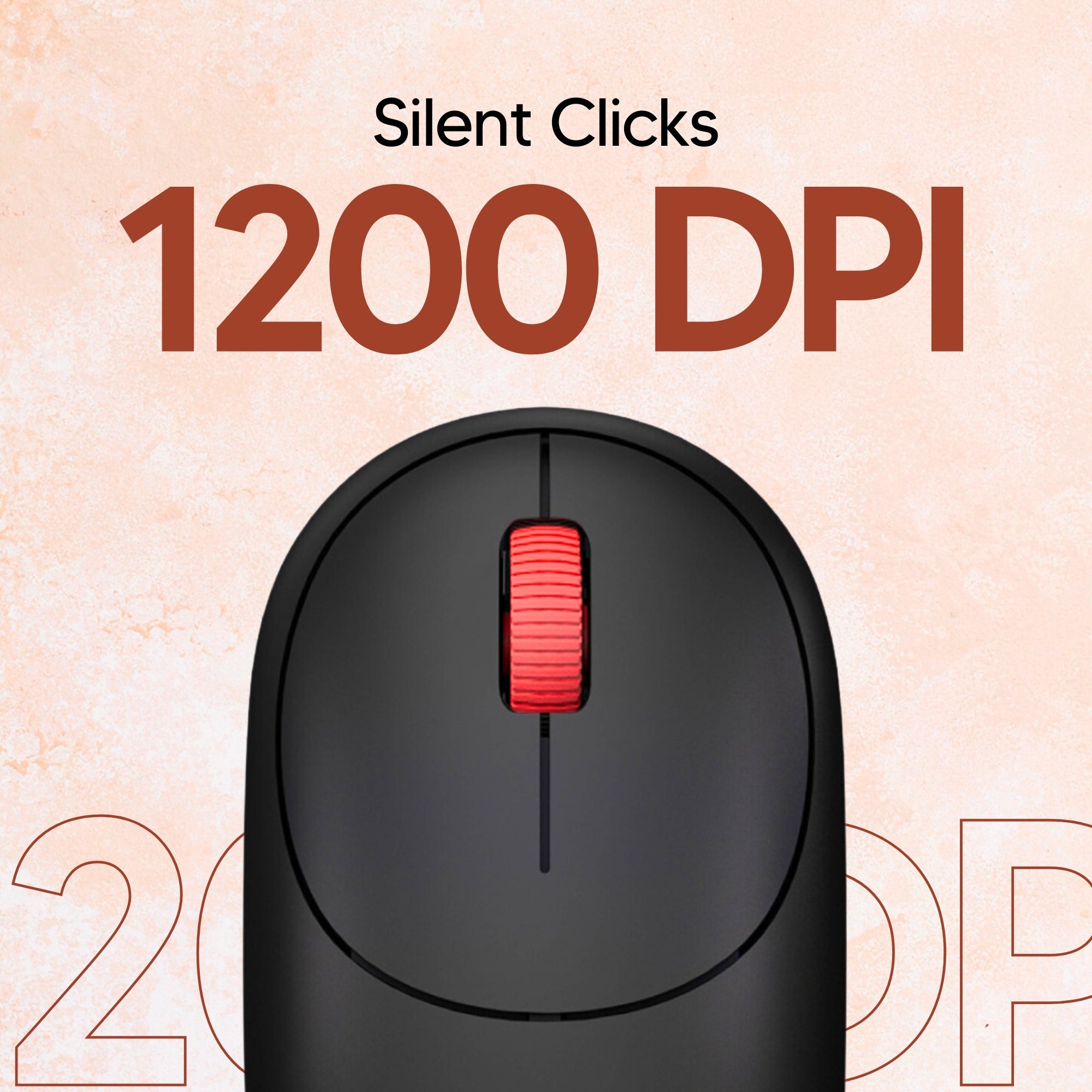 Compact KUDOS WM31 Bluetooth Wireless Mouse in sleek, modern design