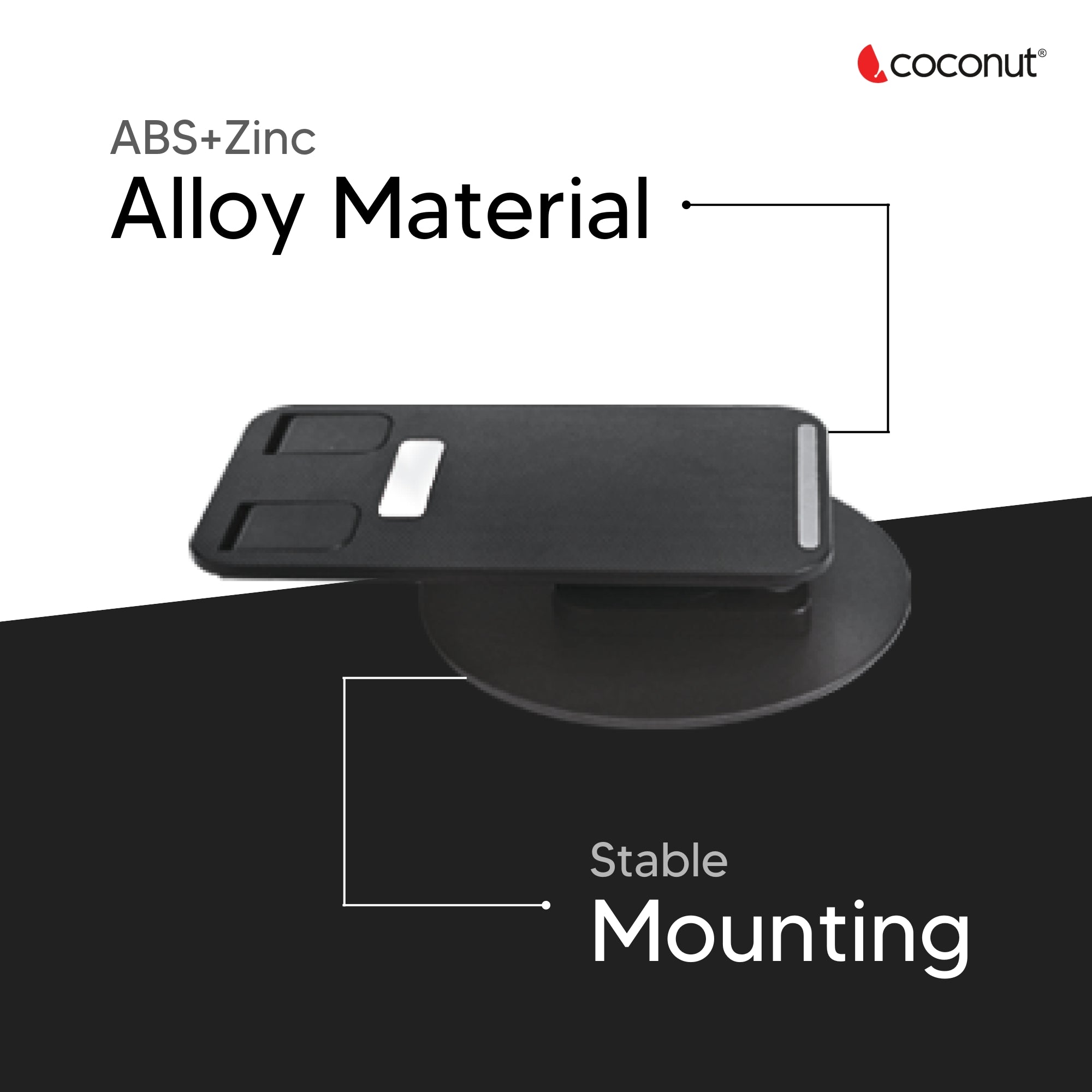 Adjustable Mobi01 360° Mobile Stand for versatile viewing angles