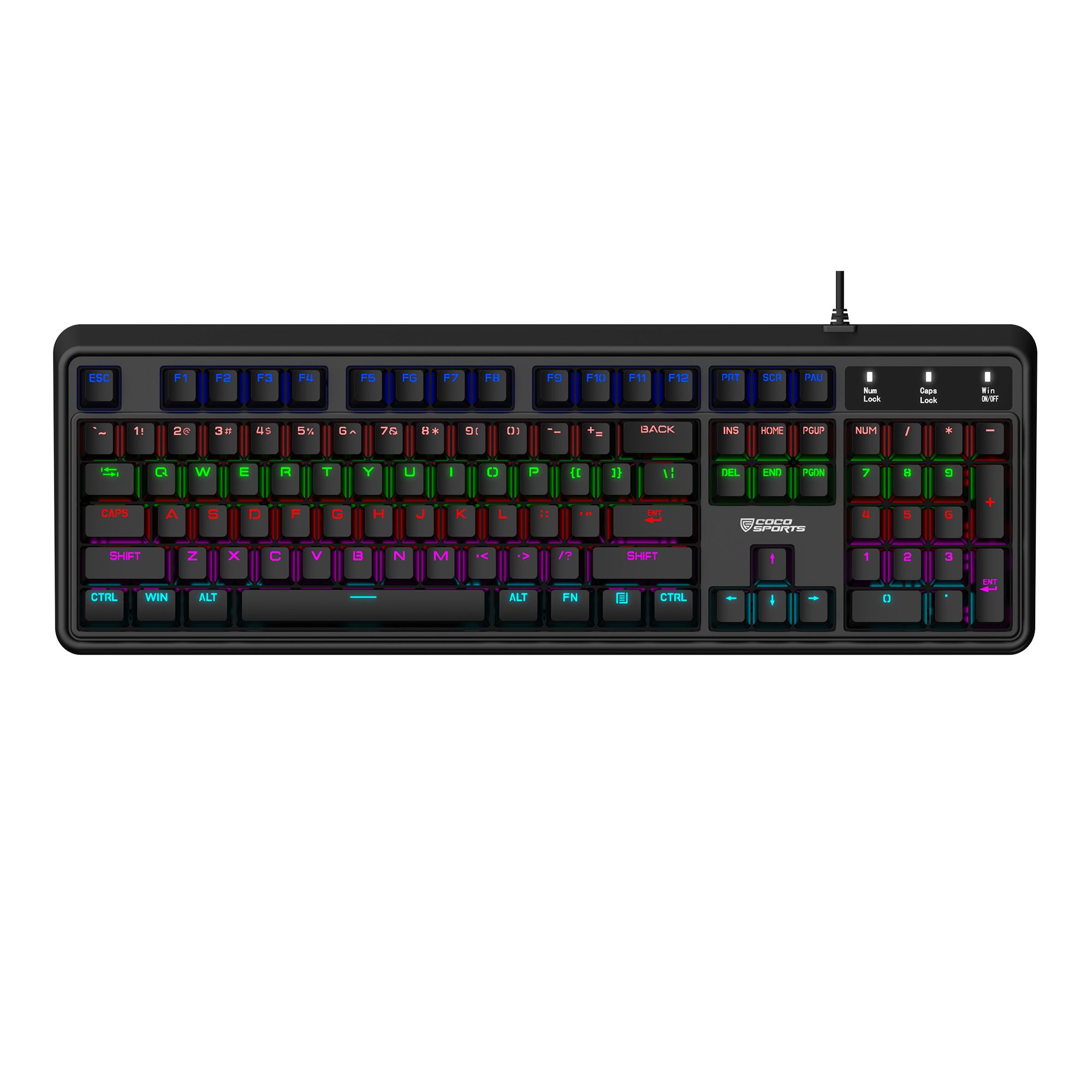 STORM 2 | Premium Wired USB Mechanical RGB Keyboard