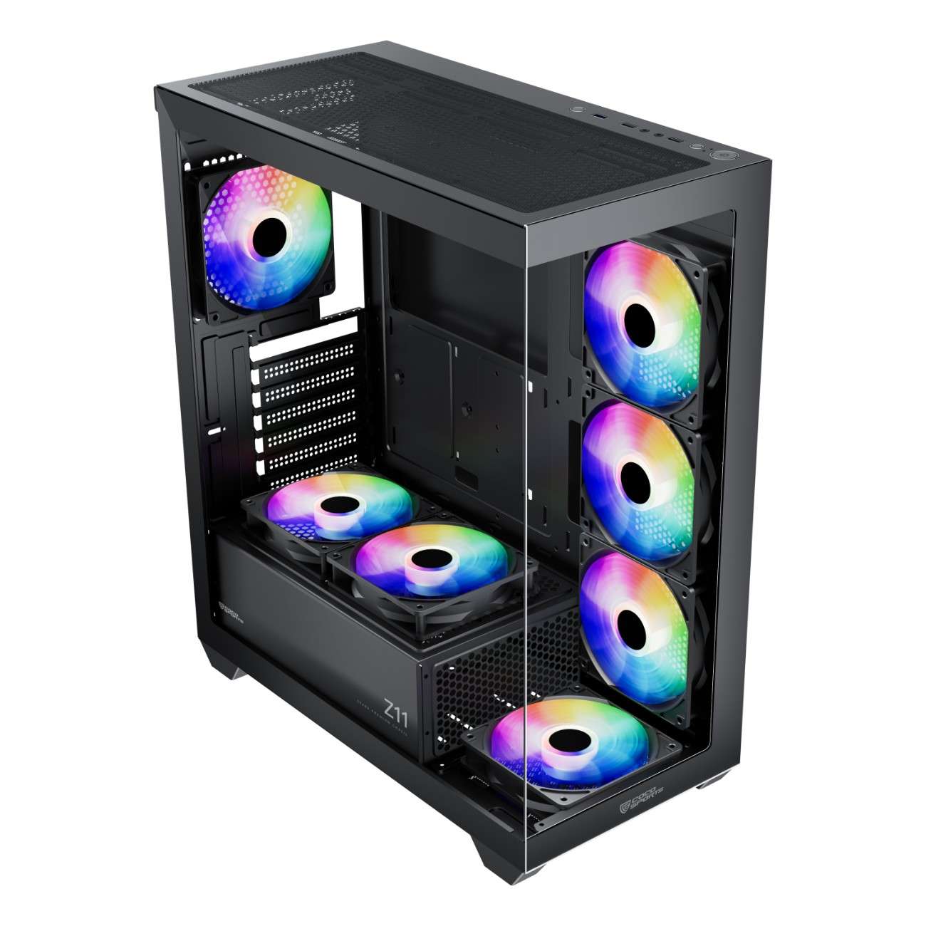 STARK Z11 Premium Gaming PC Case with aRGB Fans