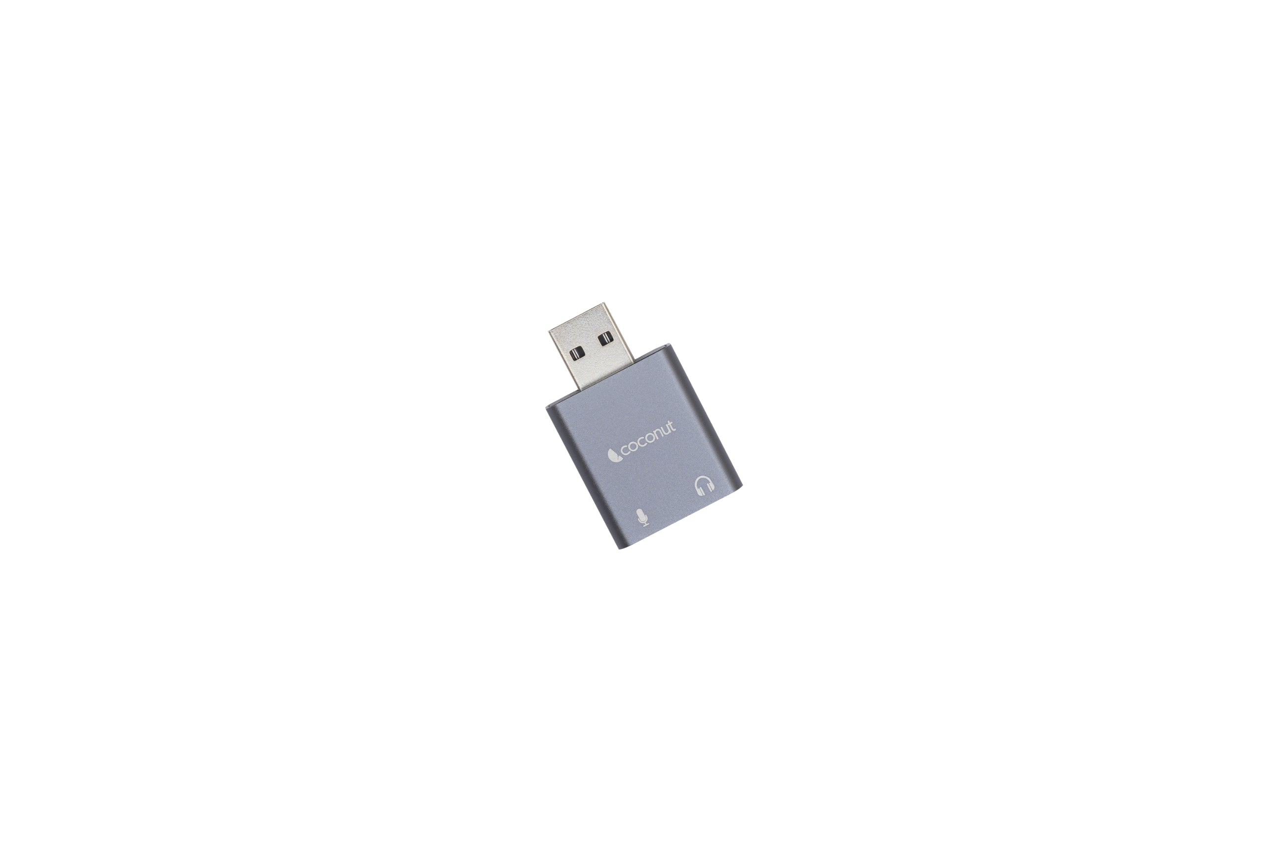 USC02 USB External Sound Card, Aluminum Body