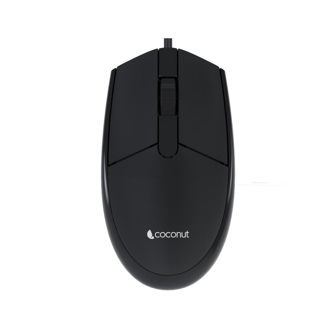 Black M15 Sigma wired mouse with individual switches and sleek design