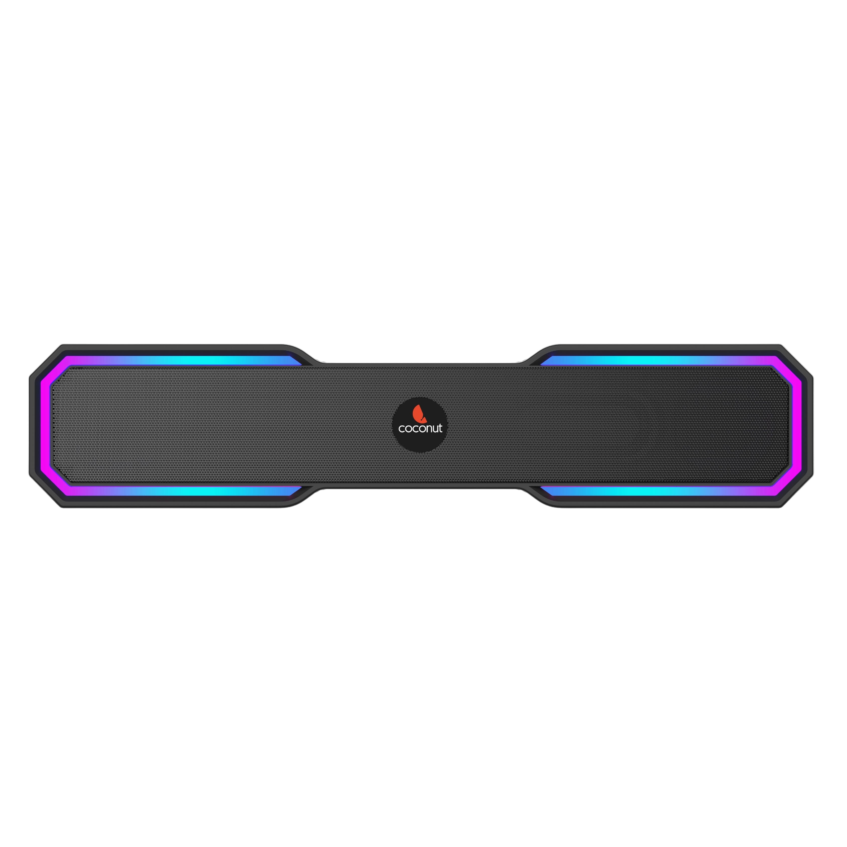 Carmen 16W RGB Wireless Soundbar with Bluetooth & RGB Lights