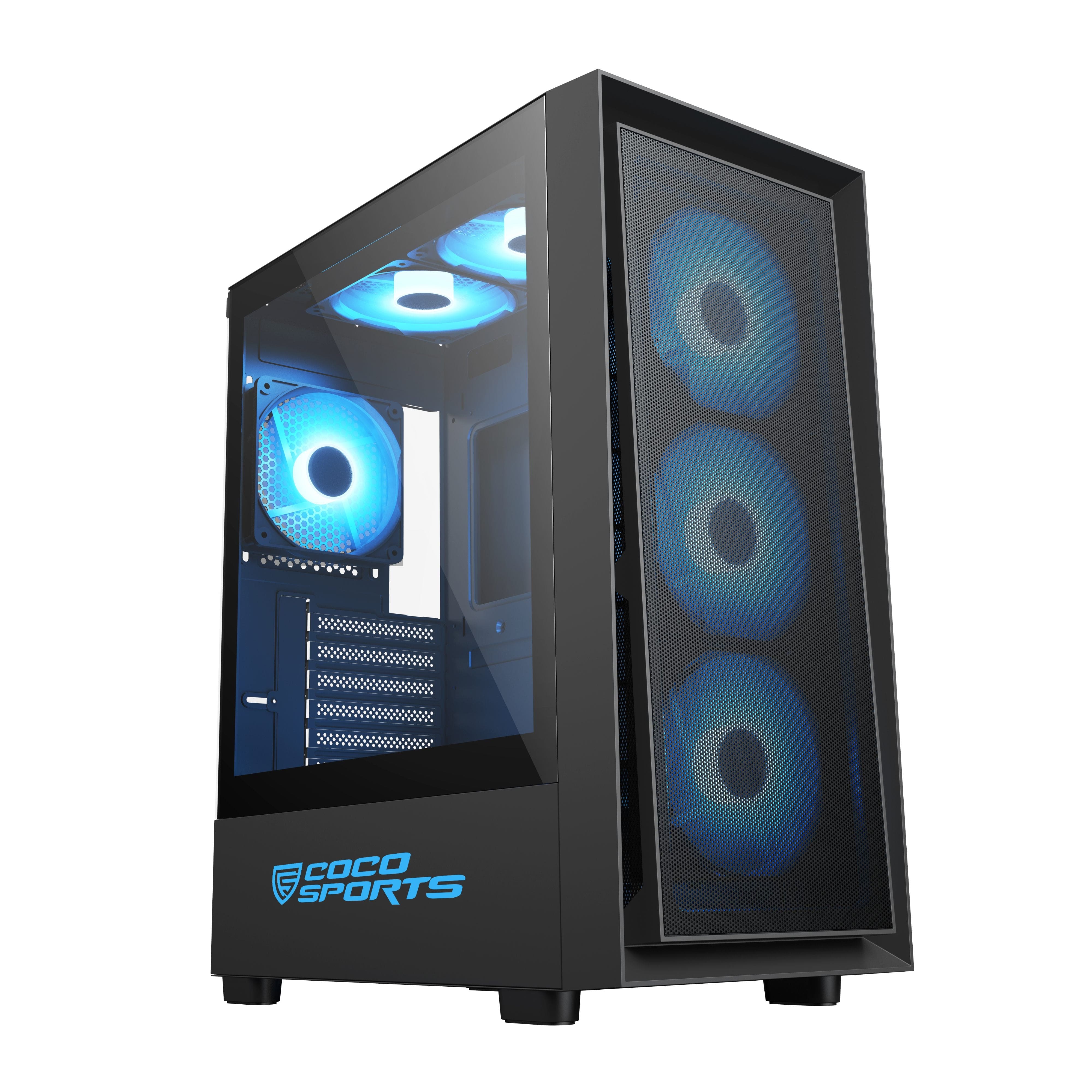 Rampage 3000D Gaming Cabinet (EATX-Black)