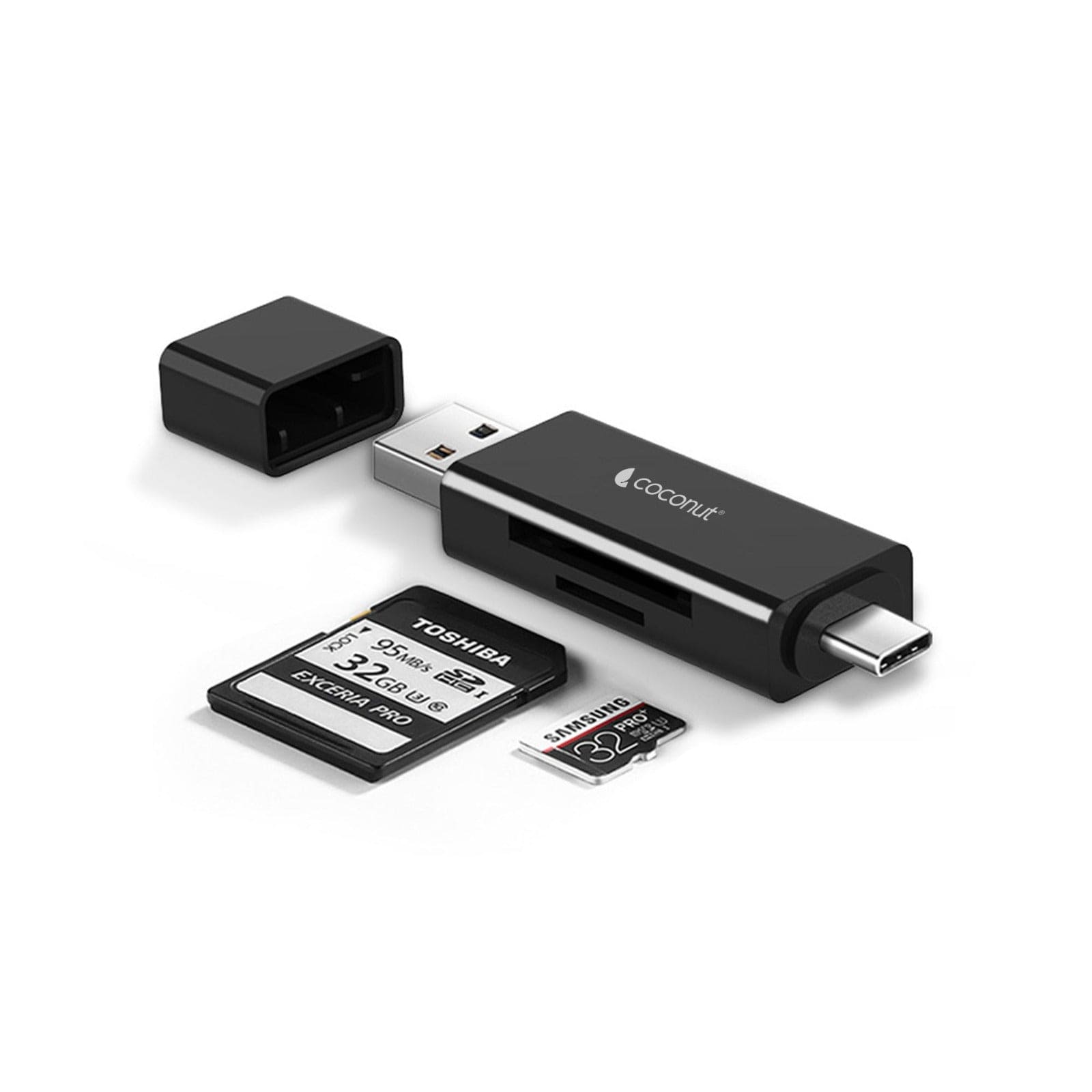 Type C Reader Card Readers - Fast All-in-One USB 3.0 & Type-C Card Readers