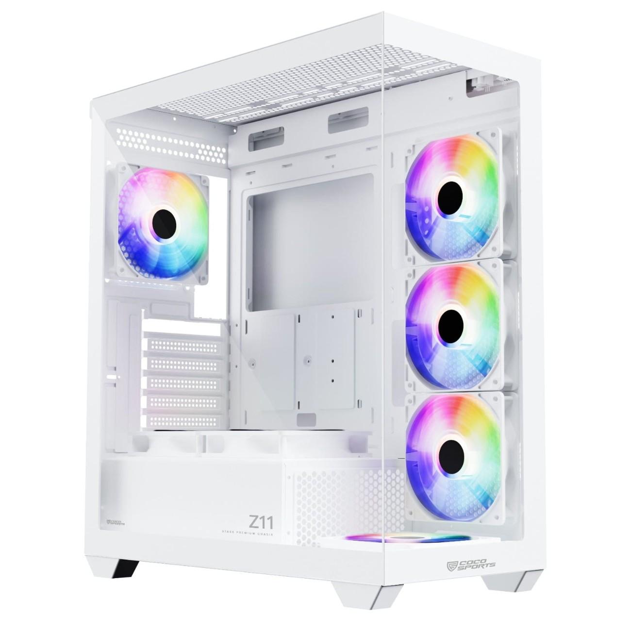 STARK Z11 Premium Gaming PC Case with aRGB Fans