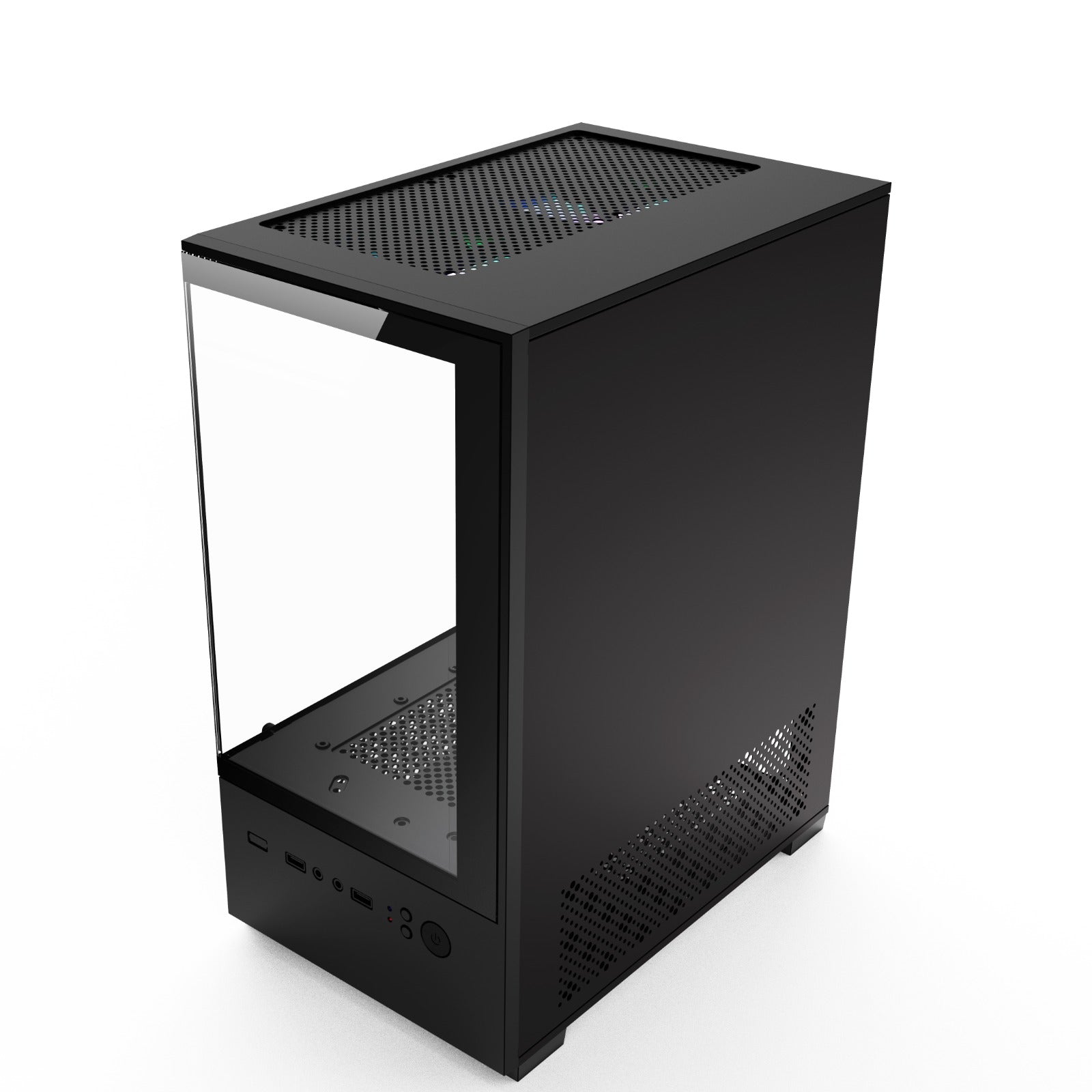 Atom V300 Premium RGB Gaming Cabinet with Tempered Glass