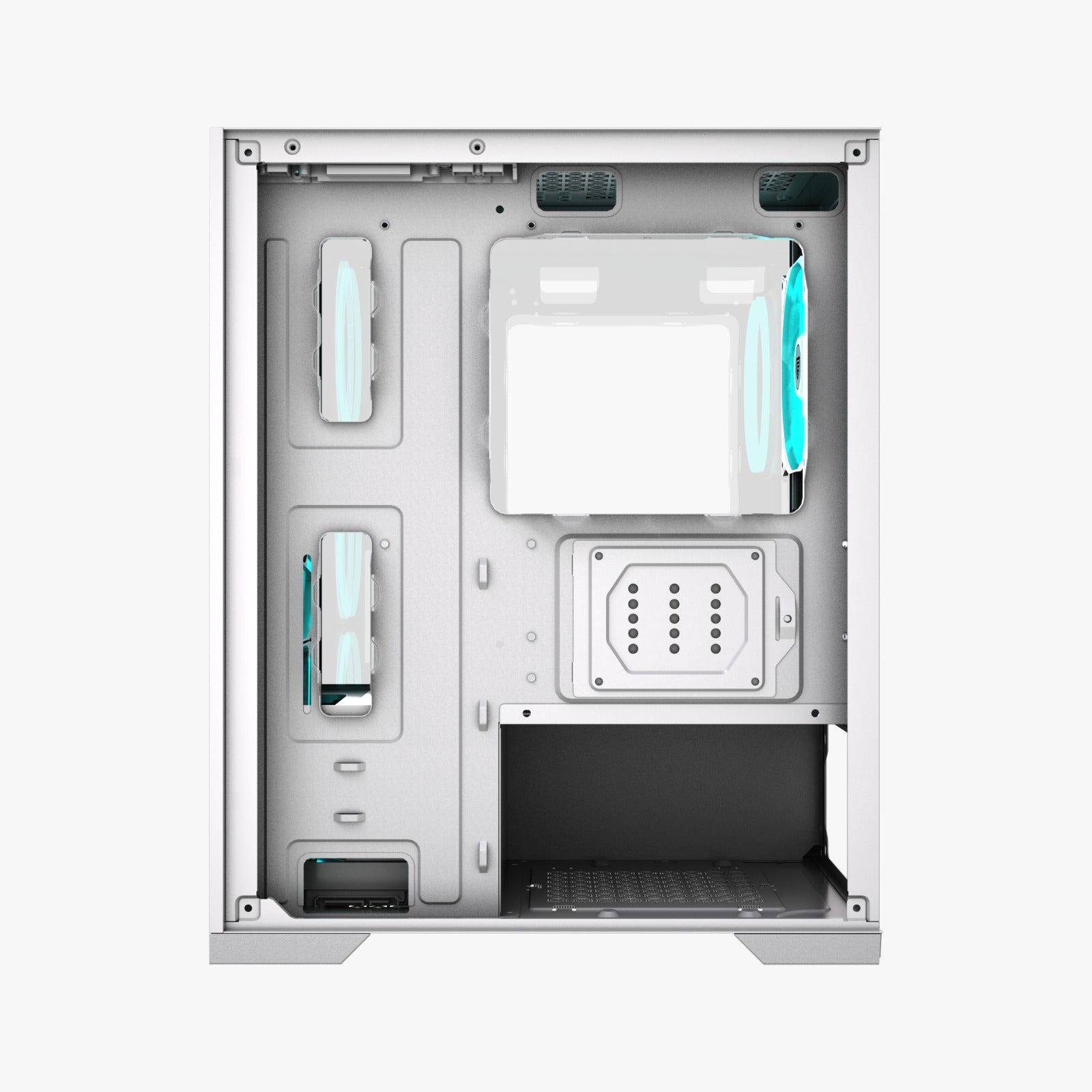 NOVA X880 Gaming Computer Case with 4 aRGB Fans