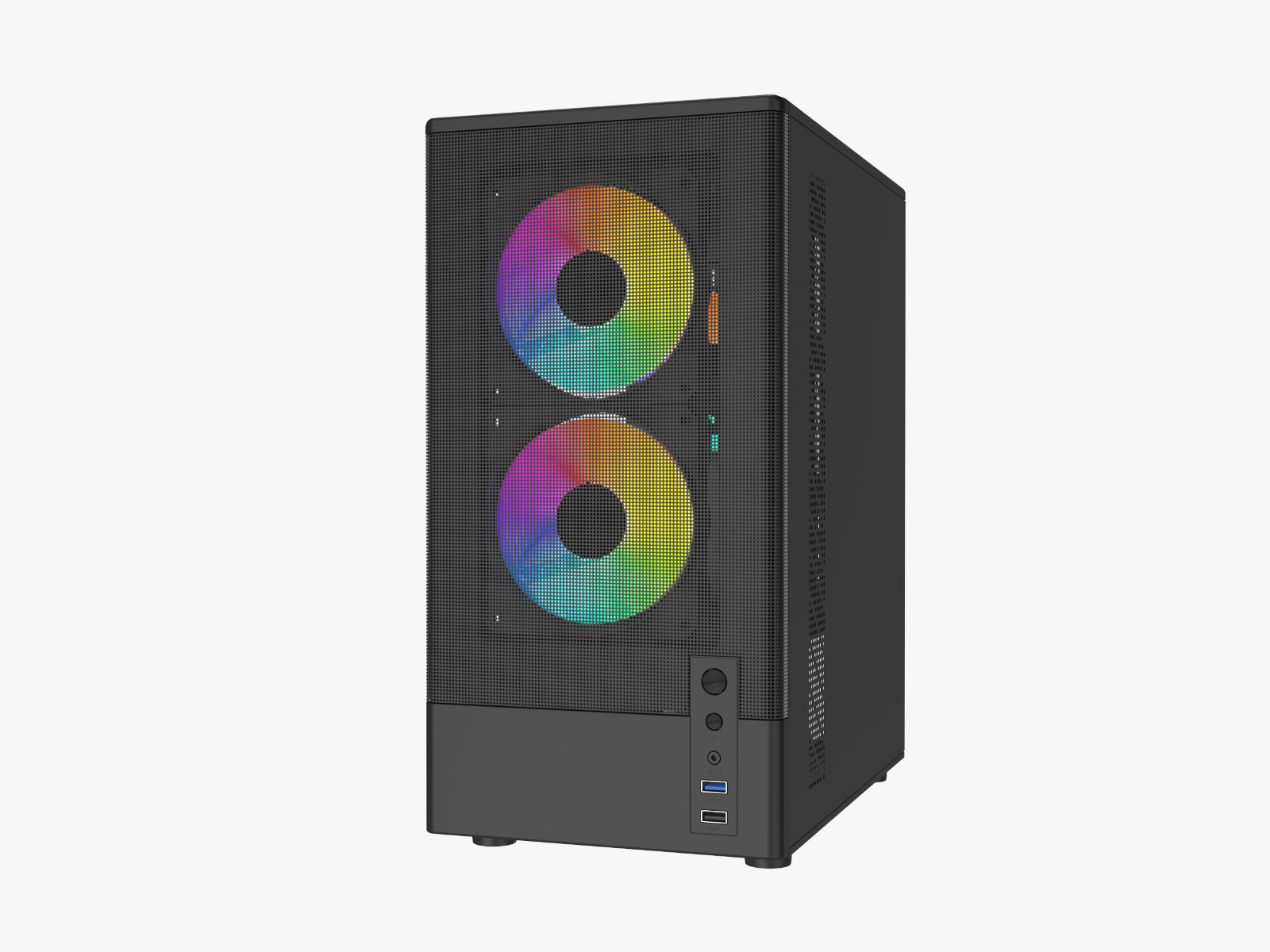 Atom V100 RGB Gaming Cabinet – Mesh | ATX | USB 3.0