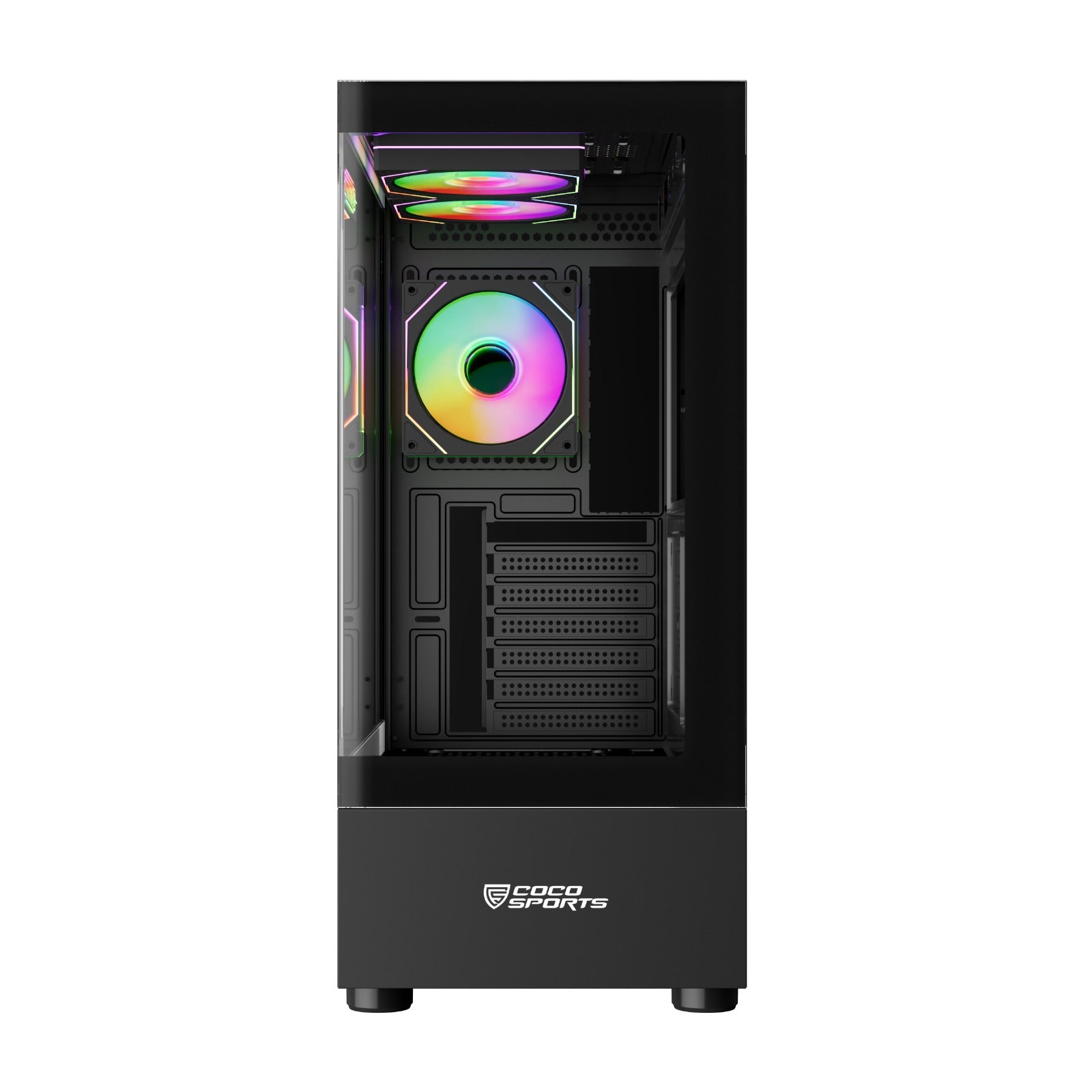 Stark Z3 Panoramic Glass, Infinity aRGB (ATX) Mid Tower Gaming Cabinet