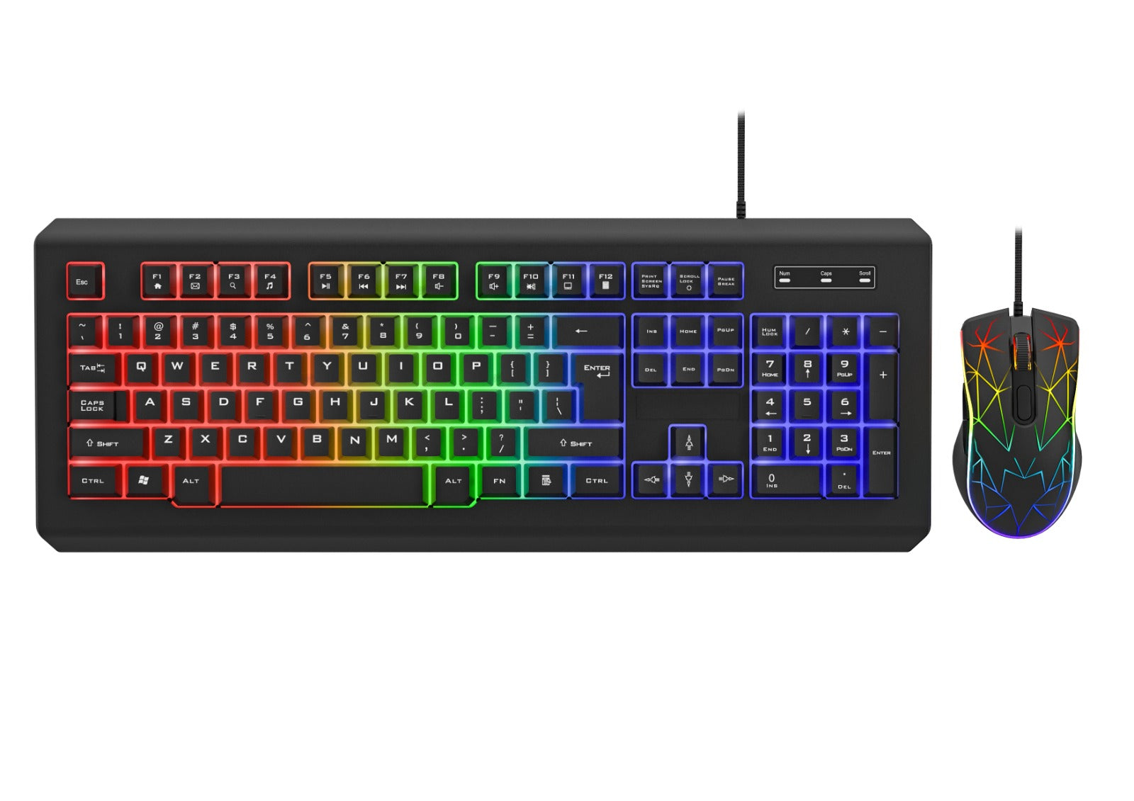 Phanta RGB Gaming Keyboard & Mouse Combo